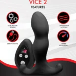 Aneros | Vice 2 Large Vibrating Prostate Massager with Remote