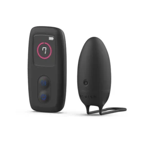B Swish Bnaughty Premium Unleashed Wearable Bullet Vibrator - Black