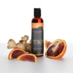 Intimate Earth Energize - Aromatherapy Massage Oil Fresh Orange & Wild Ginger