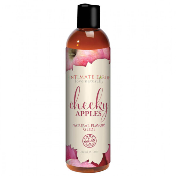 Intimate Earth | Oral Pleasure 4oz Cheeky Apples Flavored Lubricant
