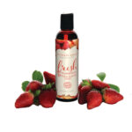 Intimate Earth | Oral Pleasure 4oz Fresh Strawberries Flavored Lubricant