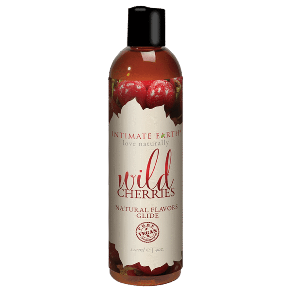 Intimate Earth | Oral Pleasure 4oz Wild Cherries Flavored Lubricant