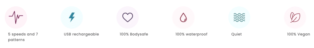 Je Joue Uma G-Spot Vibrator - Features
