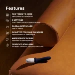 LELO Bily 2 Luxurious Vibrating Prostate Massager - Features