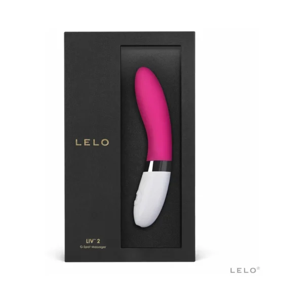LELO LIV 2 Mid-sized Clitoris & G-spot Vibrator - Cerise