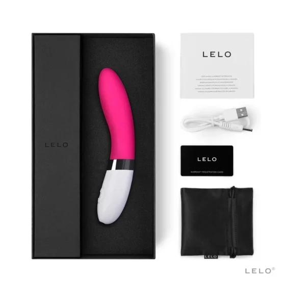 LELO LIV 2 Mid-sized Clitoris & G-spot Vibrator - Cerise