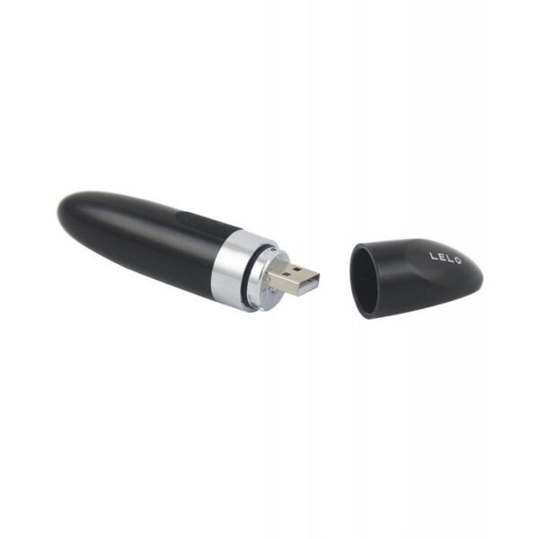 LELO Mia 2 Luxury Lipstick Vibrator for Clitoral Stimulation - Black