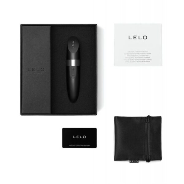 LELO Mia 2 Luxury Lipstick Vibrator for Clitoral Stimulation - Black