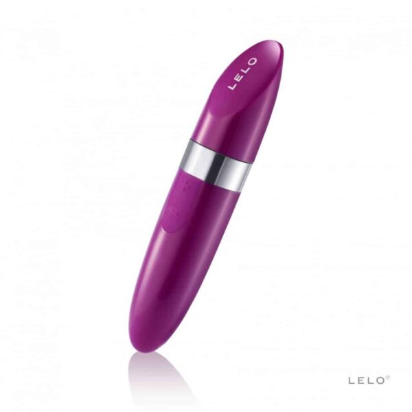 LELO Mia 2 Luxury Lipstick Vibrator for Clitoral Stimulation - Deep Rose