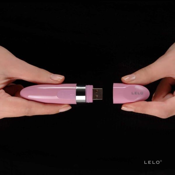 LELO Mia 2 Luxury Lipstick Vibrator for Clitoral Stimulation - Pink
