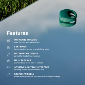 LELO TOR 2 Vibrating Couples Penis Ring - Features