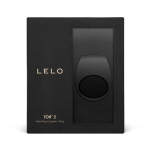 LELO TOR 2 Vibrating Couples Penis Ring - Black
