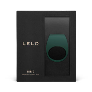 LELO TOR 2 Vibrating Couples Penis Ring - Green