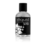 Sliquid Naturals Silver Premium Silicone Lubricant 4.2 oz Bottle