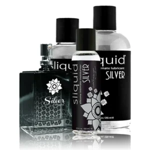 Sliquid Naturals Silver Premium Silicone Lubricant-Group