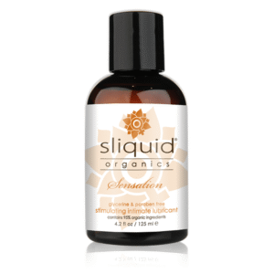 Sliquid Organics-Sensation Aloe-based Warming Lubricant-4.2oz