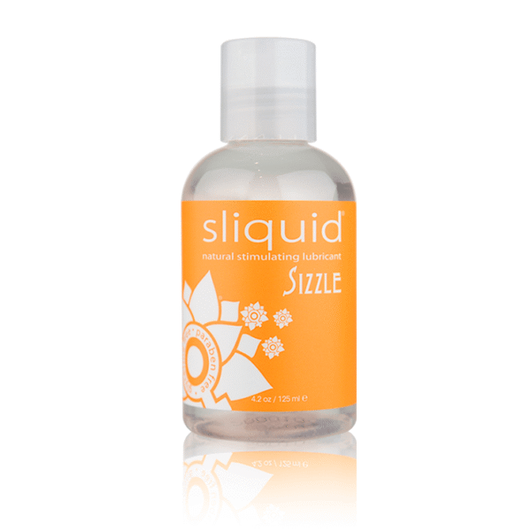 Sliquid Sizzle Warming Lube Glycerine & Paraben Free - 4.2 oz