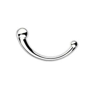 Njoy Products Pure Wand Stainless Steel G-Spot & P-Spot Dildo