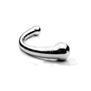 Njoy Products Pure Wand Stainless Steel G-Spot & P-Spot Dildo