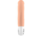 Fun Factory Big Boss XL Dildo Vibrator - Cream - rear profile