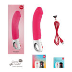 Fun Factory Big Boss XL Dildo Vibrator - Pink - Contents