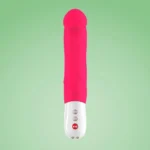 Fun Factory Big Boss XL Dildo Vibrator - Pink - front profile