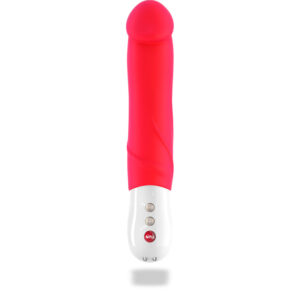 Fun Factory Big Boss XL Dildo Vibrator - Pink - front profile
