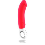 Fun Factory Big Boss XL Dildo Vibrator - Pink - side profile