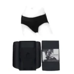 SpareParts Hardwear | Tomboi - Rayon Briefs Strap-On Harness - Black