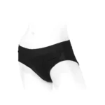 SpareParts Hardwear | Tomboi - Rayon Briefs Strap-On Harness - Black