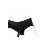 SpareParts Hardwear | Tomboi - Rayon Briefs Strap-On Harness - Black