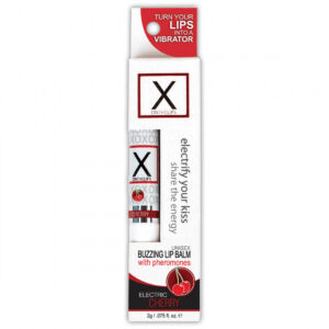 Sensuva X ON The Lips Pheromone Infused Lip Balm - Electric Cherry flavor