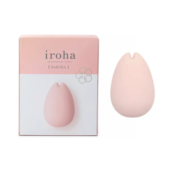 Tenga IROHA SAKURA Super Soft Clitoral Vibrator - Pink