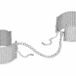 Silver Bijoux Indiscrets Desir Metallique Mesh Handcuffs
