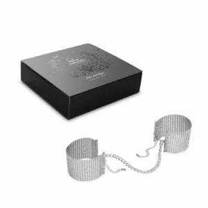 Silver Bijoux Indiscrets Desir Metallique Mesh Handcuffs