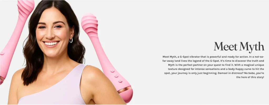 VUSH Myth Textured G-Spot Vibrator - Meet Myth