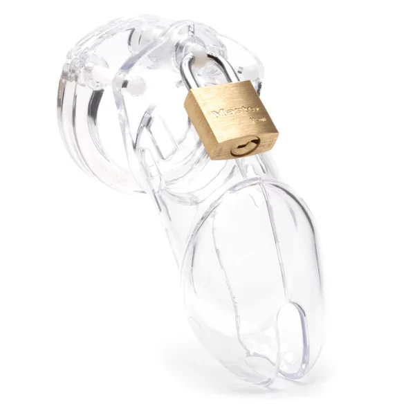 Clear CB-6000 Chastity Belt Cock Cage Kit