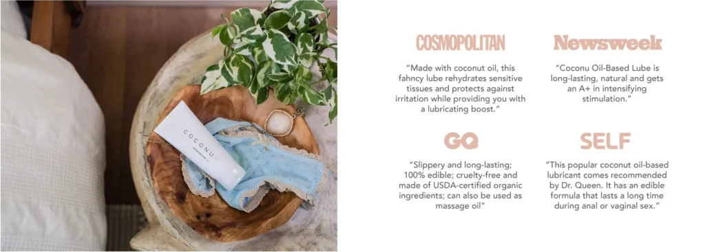 Coconu Coconut Oil Based Organic Lubricant - Mainstream Media