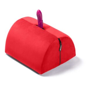 Flame Liberator BonBon Compact Sex Toy Mount Sex Pillow with toy inserted