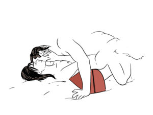 Positions to try with the Liberator BonBon Sex Toy Mount Sex Pillow - Missionary