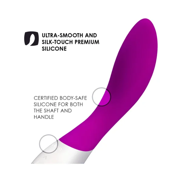 LELO Mona Wave G-spot Stimulator Sex Toy - Deep Rose