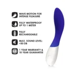 LELO Mona Wave G-spot Stimulator Sex Toy - Midnigh Blue