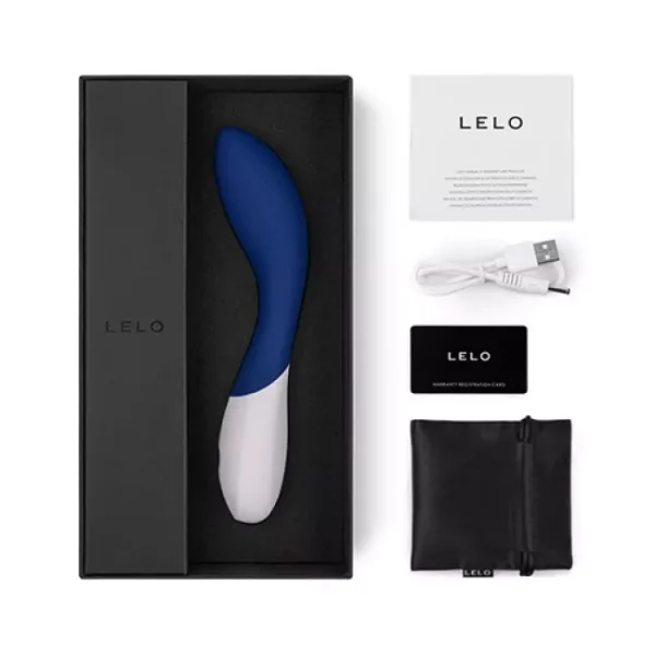 LELO Mona Wave G-spot Stimulator Sex Toy - Midnight Blue
