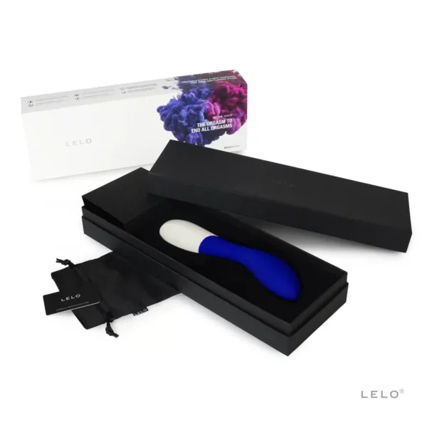 LELO Mona Wave G-spot Stimulator Sex Toy - Midnight Blue