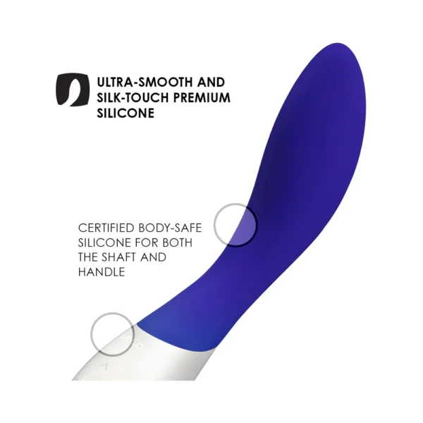 LELO Mona Wave G-spot Stimulator Sex Toy - Midnigh Blue