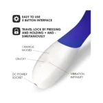 LELO Mona Wave G-spot Stimulator Sex Toy - Midnigh Blue