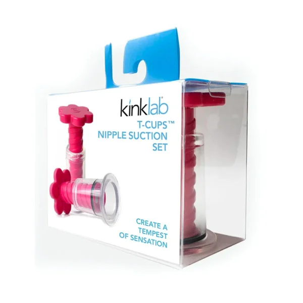 Stockroom KinkLab T-Cups Nipple Suction Set