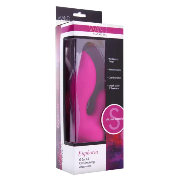 Wand Essentials Euphoria G-Spot and Clit Stimulating Wand Attachment