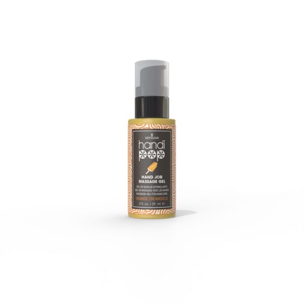HandiPop Edible Hand Job Massage Gel 2 oz - Orange Creamsicle