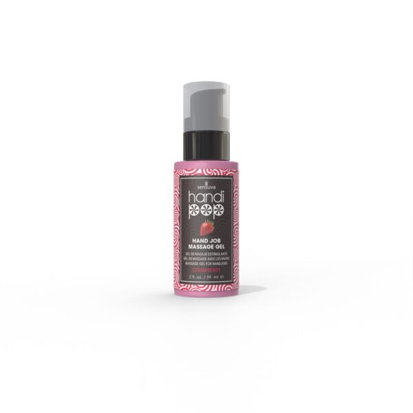 Handipop Edible Hand Job Massage Gel 2 oz - Strawberry